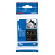 Brother TZe-R334 tape goud op zwart 12 mm (origineel) | BROTZE-R334