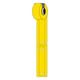 Brady M6-15x75-7598-YL polyurethaan tags geel | 15 mm x 75 mm (origineel) | BRAM6-15X75-7598-YL