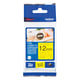 Brother TZe-631S tape zwart op geel 12 mm (origineel) | BROTZE-631S