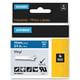 DYMO 1805417 IND Rhino tape vinyl wit op blauw 19mm (origineel) | DYM1805417