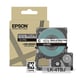 Epson LK-4TBJ matte tape zwart op transparant 12 mm (origineel) | EPSLK-4TBJ