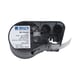 Brady MC-750-403 tape papier | zwart op transparant | 19,05mm x 7,62m | BRAMC-750-403