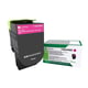 Lexmark 71B2HM0 toner cartridge magenta hoge capaciteit (origineel) | LEX71B2HM0