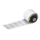 Brady M71EP-4-7593-SL gelamineerde polyester labels zilver | 27,00 mm x 18,00 mm (origineel) | BRAM71EP-4-7593-SL