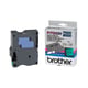 Brother TX-751 tape zwart op groen 24mm x 15m (origineel) | BROTX751