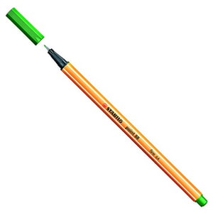 Stabilo fineliner point 88 / donkergroen / 0,4mm