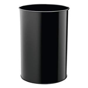 Durable 330301 vuilnisbak | metaal | zwart | 30 liter