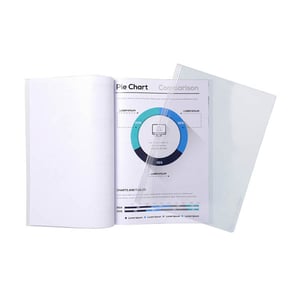 Exacompta 42742E Serodo presentatiemappen / A4 / transparant / 10 stuks