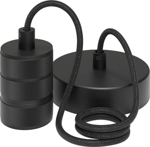 Calex pendel / E27 / 1.5 meter / zwart