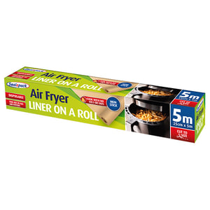 Sealapack Wegwerp Airfryer Antiaanbak Bakpapier op Rol / 25 cm x 5 m
