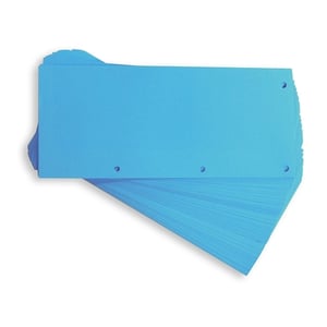 Oxford scheidingsstrook duo / blauw / 105 x 240mm / 60 stuks