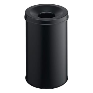 Durable 330601 SAFE vuilnisbak / metaal / zwart / 30 liter