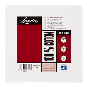 Lefranc Bourgeois Louvre canvas board / katoen / wit