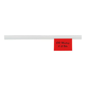 Maul 6245602 MAULexpress presentatiesysteem | zelfklevend | kunststof | wit | 100 cm