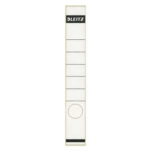 Leitz 1648 rugetiketten / wit / zelfklevend / smal / 39 mm x 285 mm / 10 etiketten