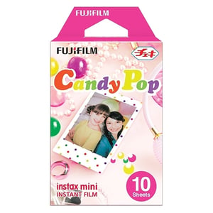 Fujifilm instax mini film / Candy Pop / 10 vel