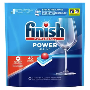 Finish Power All-in-1 Vaatwastabletten Regular / 45 vaatwasbeurten