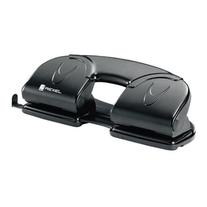 Rexel perforator / zwart / 4-gaats / 12 vel
