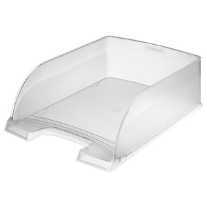 Leitz 5233 brievenbak / hoog / transparant / 4 stuks