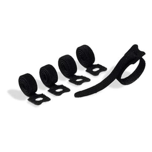 Durable 503601 Cavoline Grip Tie klittenband kabelbinder | met lus | zwart | 10 mm