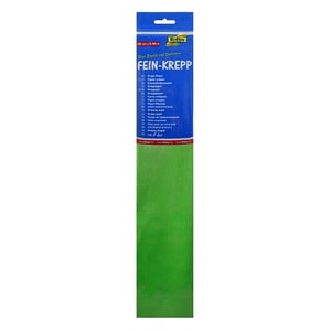 Folia crêpepapier / 250 x 50 cm / geelgroen