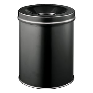 Durable SAFE vuilnisbak / metaal / zwart / 15 liter