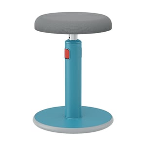 Leitz Ergo Cosy actieve zit-sta kruk / verstelbaar / blauw / tot 100 kg