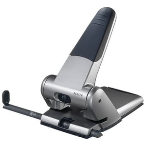 Leitz 5180 Heavy Duty perforator / zilver / metaal / 2-gaats