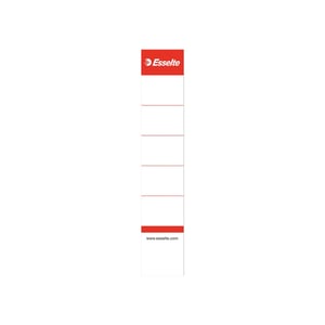 Esselte 81081 rugetiketten / karton / wit / 100 stuks