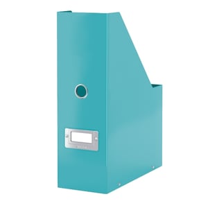 Leitz 6047 WOW tijdschriftencassette / PP gelamineerd hardboard / ijsblauw