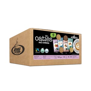 Hoppe Oaties Fairtrade koekjesmix / 120 stuks