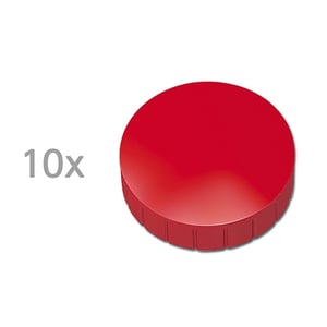 Maul magneten / rood / extra sterk / 38 mm / 10 stuks