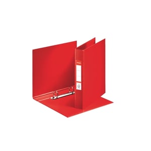 Esselte Vivida ringband / A5 / plastic / 2 O-ringen / rood / 42mm
