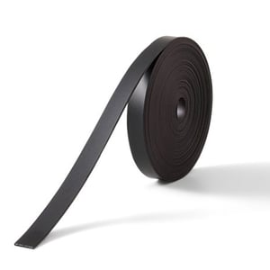 Nobo magnetisch tape / niet klevend / zwart / 10mm x 5m
