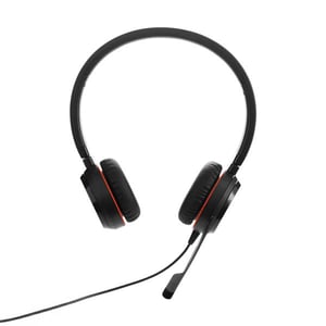 Jabra Evolve2 30 MS Stereo headset / bekabeld / zwart
