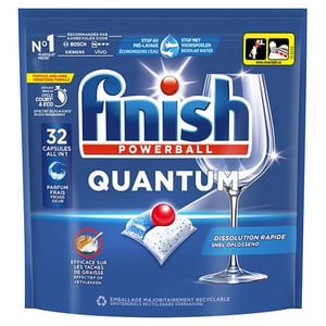 Finish Quantum Vaatwastabletten Regular / 32 vaatwasbeurten