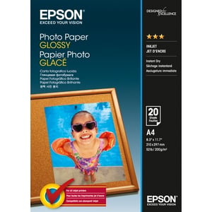Epson S042538 fotopapier / glanzend / A4 / 200 gr. / 20 vel
