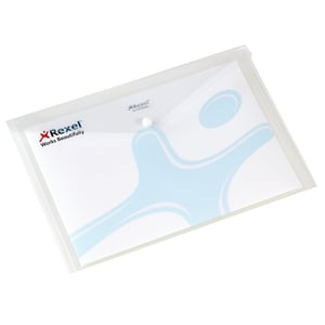 Rexel documentenvelop / A4 / polypropyleen / wit / 150 vel