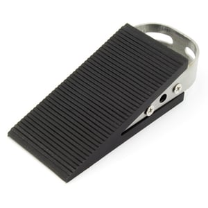 Kangaro K-11010 deurstopper wigvorm / zwart / rubber / 120 gram