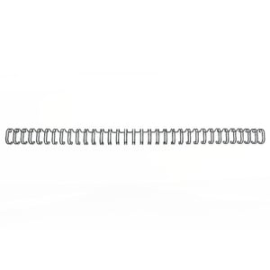GBC RG8105 metalen draadrug / A4 / metaal / zwart / tot 70 vel / 100 stuks