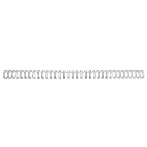 GBC RG8105 metalen draadrug / zilver / 8 mm / 100 stuks