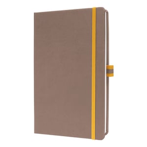 Sigel SI-LS103 Linescape notitieboek / A5 / gelinieerd / 80 gr. / 88 vel / bruin