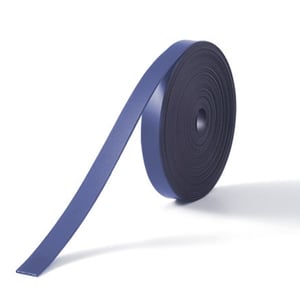Nobo magnetisch tape / niet klevend / blauw / 5mm x 2m