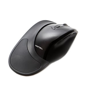 Newtral3 12002700LW Medium ergonomische muis / optisch / draadloos / USB / linkshandig / zwart