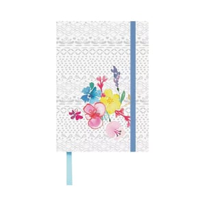 Kangaro Flora Castle Phoebe notitieboek / A5 / bloemen / gelinieerd / 144 vel