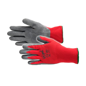 Busters Feel Good werkhandschoen / nylon / maat L / rood/grijs / 1 paar