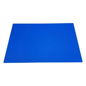 Bronyl bureauonderlegger | transparant blauw | 60 x 42 cm