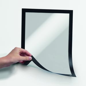 Durable Duraframe informatiekader / A4 / zwart / magnetisch / 5 stuks