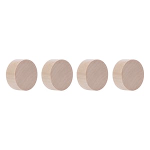 Magnetoplan Wood Series magneten / hout / 30 mm / 4 stuks