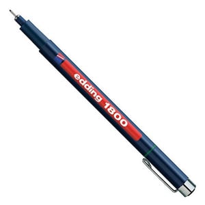 Edding 1800 profipen / fineliner / groen / 0,7 mm